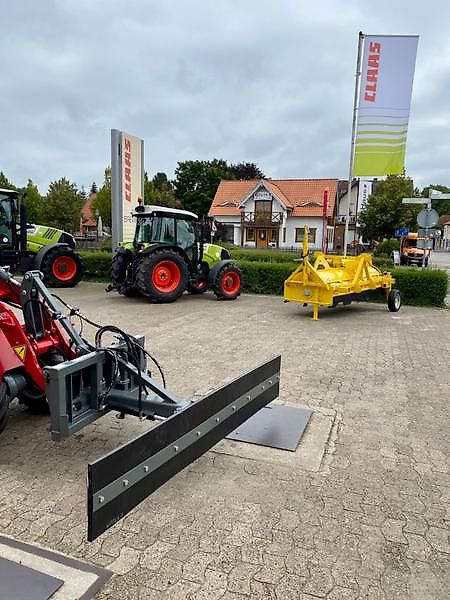 Bressel und Lade Gummischiebeschild 2400mm hydraulisch schwenkbar EURO Aufnahme