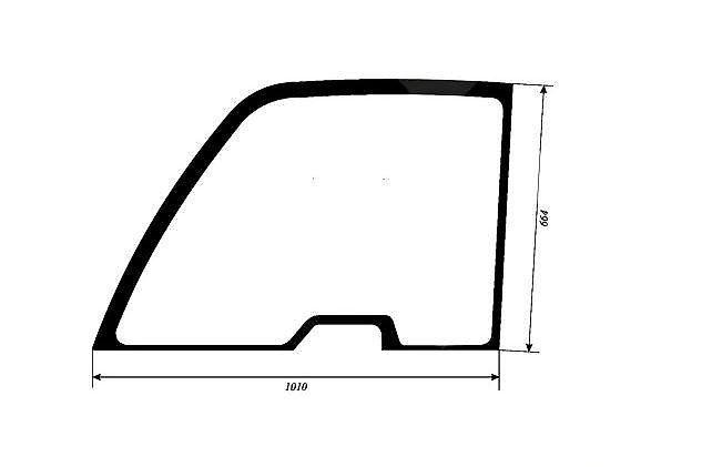 Manitou SZYBA DRZWI GÓRNA MANITOU MLT ZIELONA 601326 , 798298,
