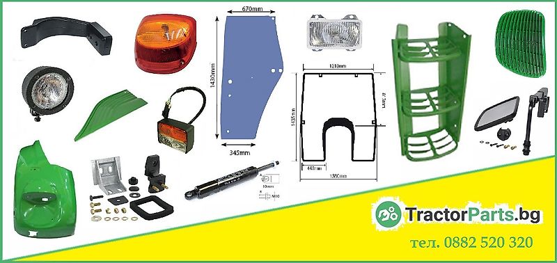 John Deere Air Conditioning compressor suport bracket (used) for John Deere Telehandler 3200,3400,3215,3415,3220,3420,3800 series