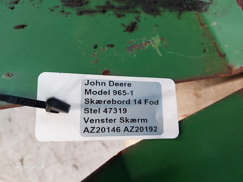 John Deere 965 (Spare part/Reservedel/Ersatzteil)