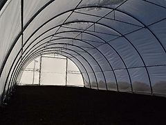 Zelthalle Rundbogenhalle NEUWARE 10x9,15x4,5m 750PVC inkl.STATIK