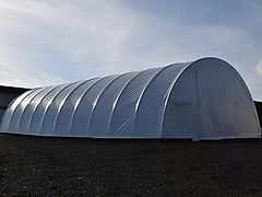 Rundbogenhalle Zelthalle Leichtbauhalle Landwirtschaft Neu