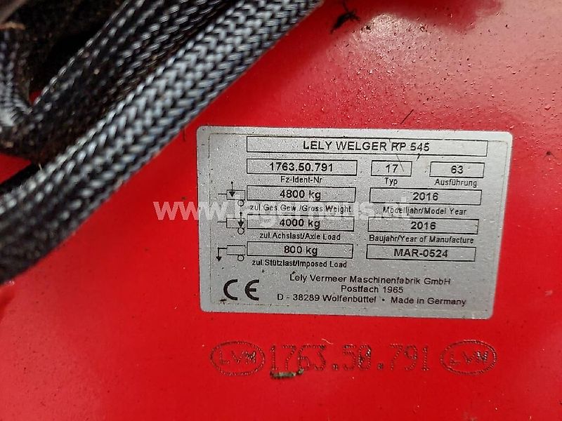 Welger RP 545 E-LINK PRO