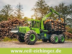 Reil & Eichinger Rückezug Forwarder EQUUS 6Rad 175N 6WDC Reil & Eichinger Forstspezialschlepper