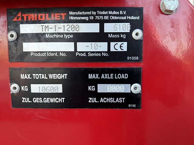 Trioliet TRIOMIX 1-1200