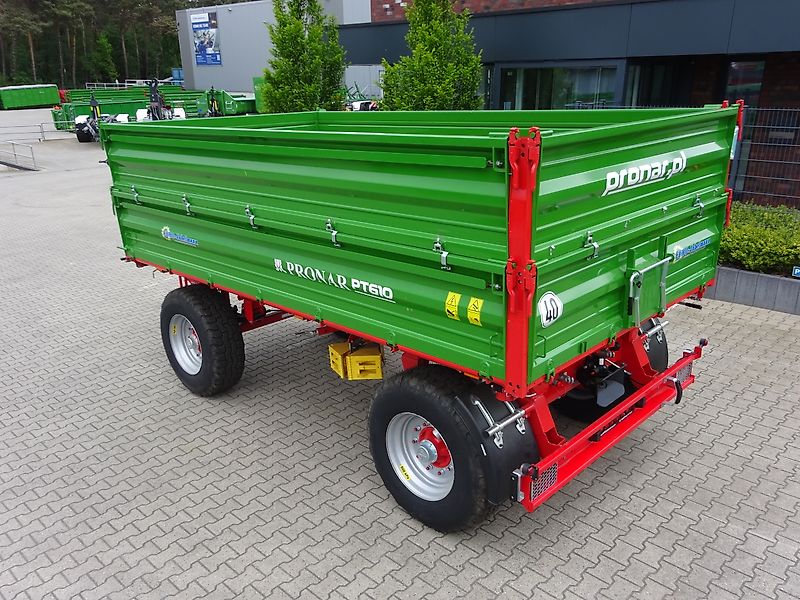 Pronar Anhänger Zweiachsdreiseitenkipper PT 610, 14,2 t, NEU