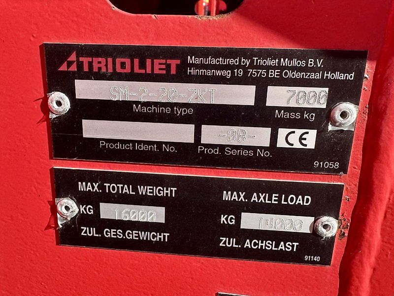 Trioliet SM-2-20-ZKT