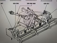 Kongskilde Howard HK31 Kreiselegge HK31 300 D Geräte NR 175 316175 Fremdkörperschaden Zinken ca 100% optional mit Dammformer 60 cm Reihe 3 m Arbeitsbreite optional hydraulisches Hubgerüst optional Walterscheid Nockenschltkupplung komplett Gelenkwelle Optional 3 Gang