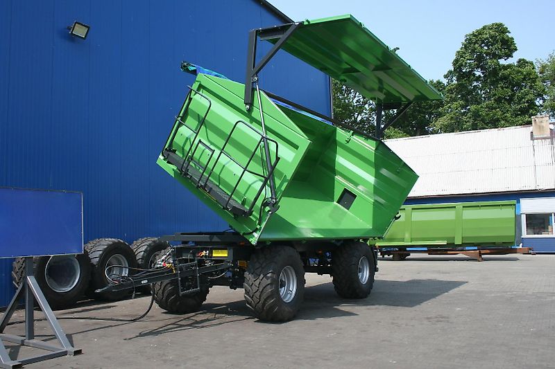 Hilken ZMK5000 Zweiachs-Muldenkipper, Reifen 560/60R22,5