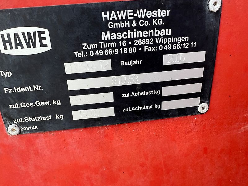 Hawe FDW-STA 12