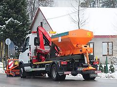 Salzstreuer 1500 L Silostreuer Streuer Salz Winterdienst Heckstreuer PRONAR Sand