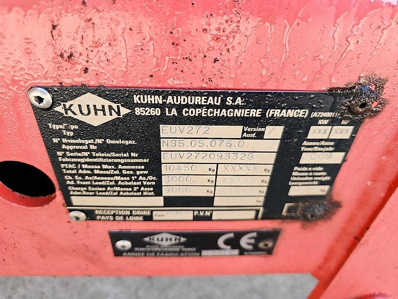 Futtermischwagen Kuhn Euromix 1 Guter Zustand