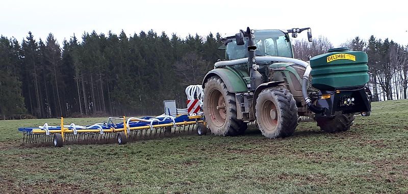 Delimbe T20 Fronttank 1700l pneumatische Sämaschine Sägerät