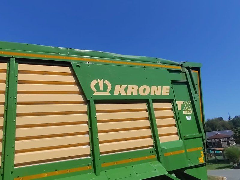 Krone TX 460 Häcksel Transportwagen Zwangslenkung Kratzboden