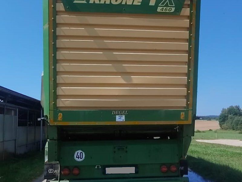 Krone TX 460 Häcksel Transportwagen Zwangslenkung Kratzboden