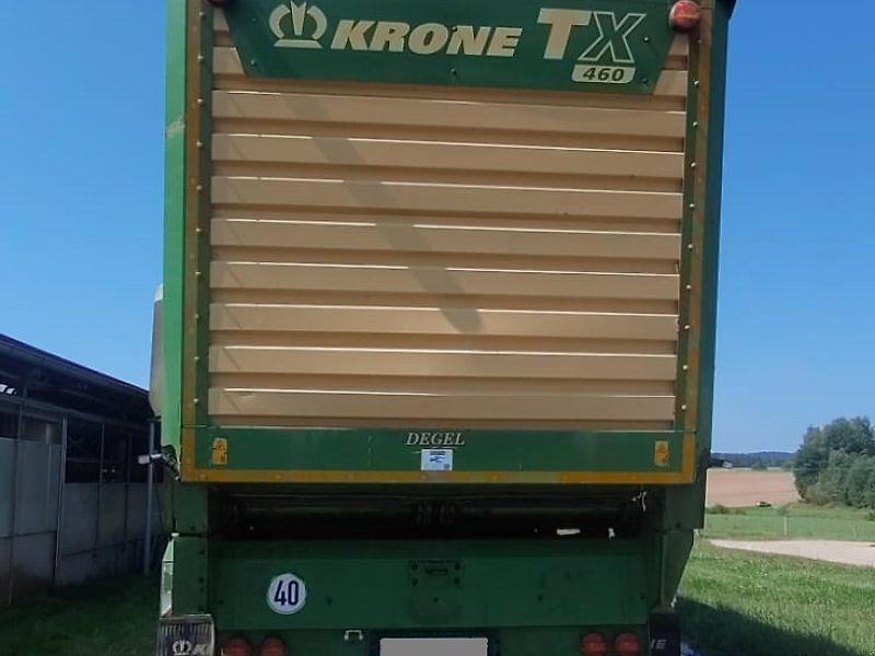 Krone TX 460 Häcksel Transportwagen Zwangslenkung Kratzboden