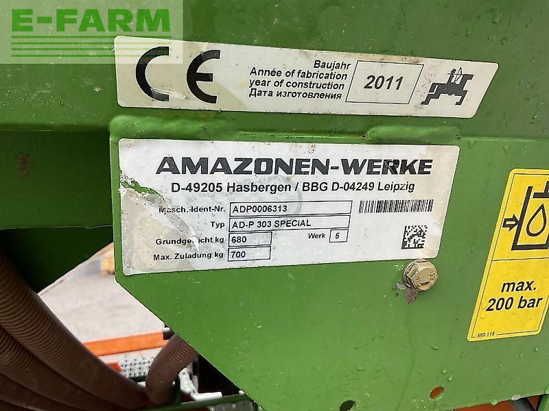Amazone ad-p 303 special+ ke 3000