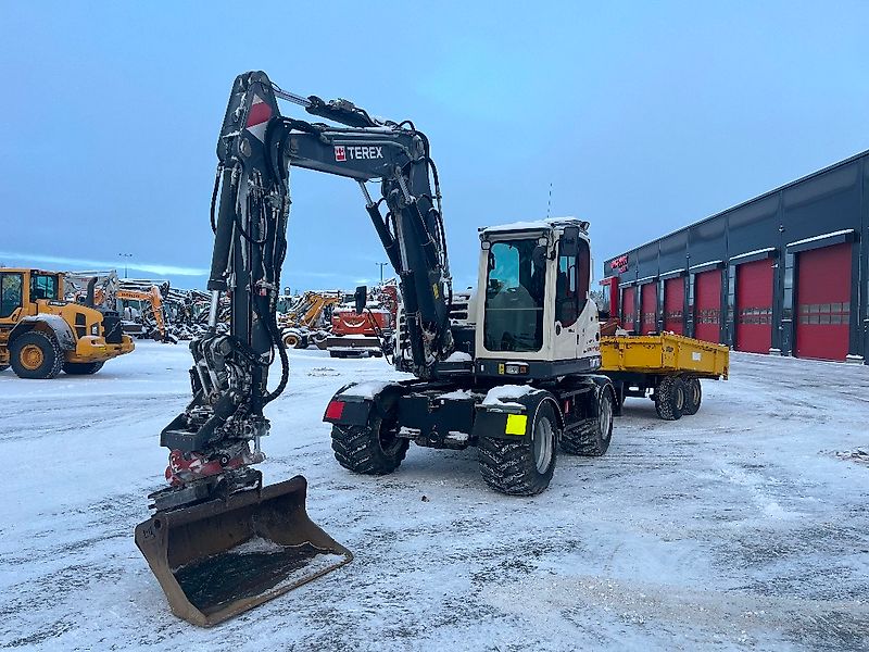 Terex TW 110 / Pyörittäjä, Kärry, 6 työlaitetta