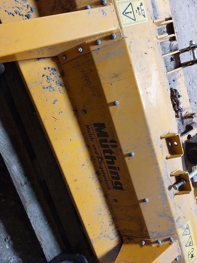 Krone Rubi kubota motor grasmaaier en klepelmaaier