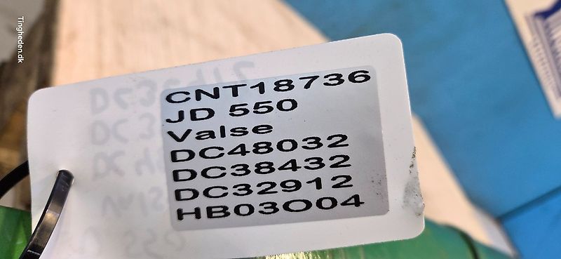 John Deere 550 (Spare part/Reservedel/Ersatzteil)