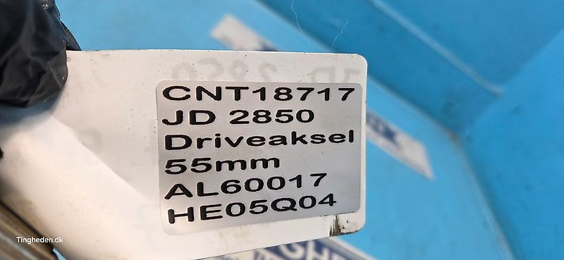 John Deere 2850 (Spare part/Reservedel/Ersatzteil)