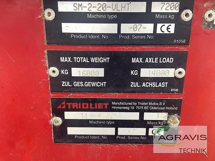 Trioliet SOLOMIX 2 2000 VLH-K