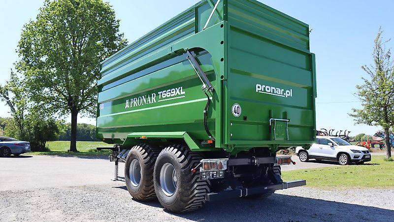 Pronar T669XL Wannen - Muldenkipper mit Aufsätze und Bereifung 600/55-22.5--