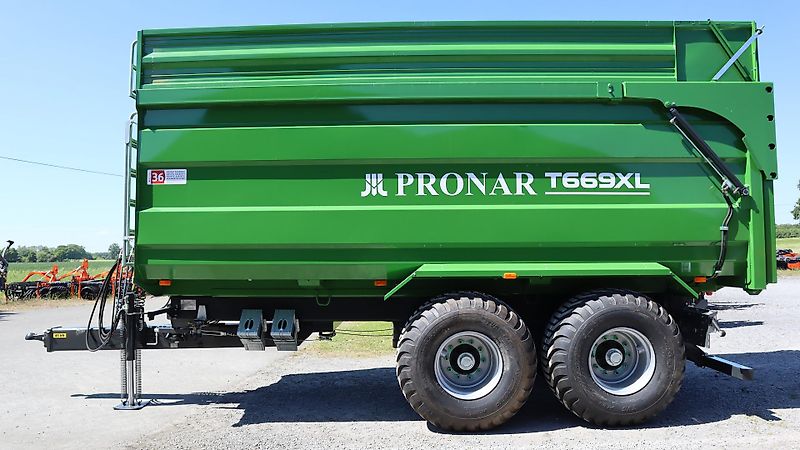 Pronar T669XL Wannen - Muldenkipper mit Aufsätze und Bereifung 600/55-22.5--
