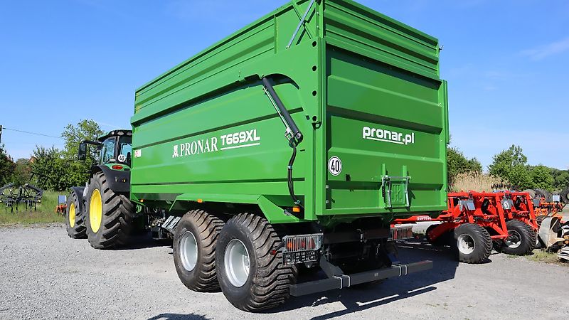 Pronar T669XL Wannen - Muldenkipper mit Aufsätze und Bereifung 600/55-22.5--