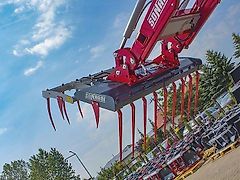 Sonarol Krokodil-Zange Greifer 1,5m mit MX Aufnahme