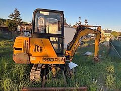JCB 803 mini digger koparka 3T