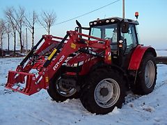 Inter Tech Frontlader für Massey Ferguson 5140 / MF / 6160 / 5425