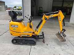 JCB 8008 Morain & 3 godets