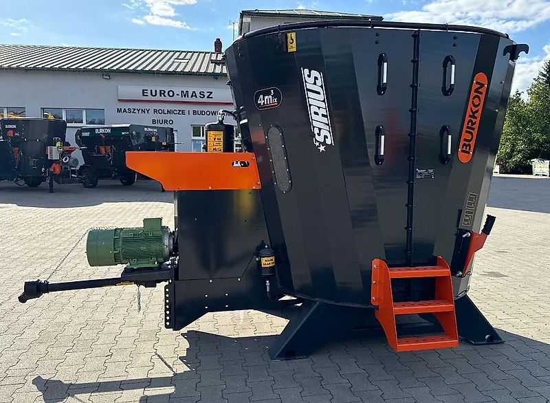 Burkon Mieszalnik paszowy Burkon Sirius 4 m³