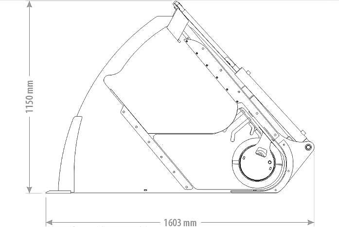 Futterverteiler – Dosierschaufel mit Mischsystem, ab 1200 mm bis 2400 mm