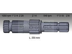 John Deere Zapfwelle JOHN DEERE L156978, L173284, L155268