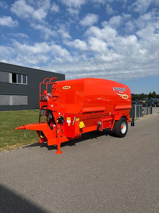 Seko Samurai 7 15m³ gezogener Futtermischwagen horizontal *NEU