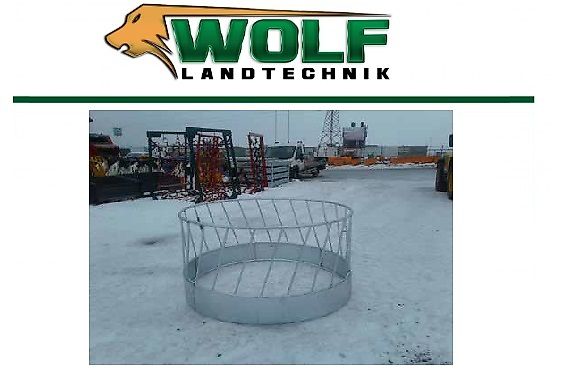 Wolf-Landtechnik GmbH Futterraufe | Schrägfressgitter 24 Fressplätze