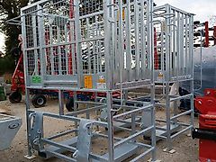 Arbeitsbühne hoch,Euro, Fangkorb,Fliegl