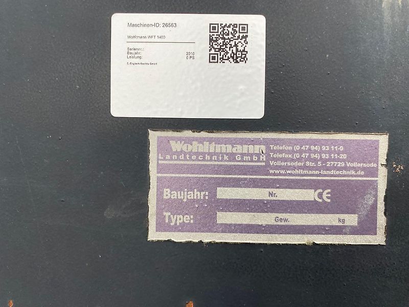 Wohltmann WFT 1400