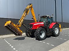 Massey Ferguson MF 6475 Dyna-6 met herder slootveger