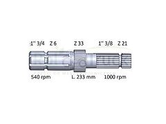 John Deere Zapfwelle JOHN DEERE L233 Z6 Z21 Z33 1000RPM R93500