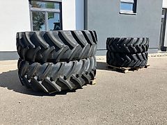 Deutz-Fahr Kompletträder Reifen Bereifung 440/65R28 vorne, 540/65R38 hinten
