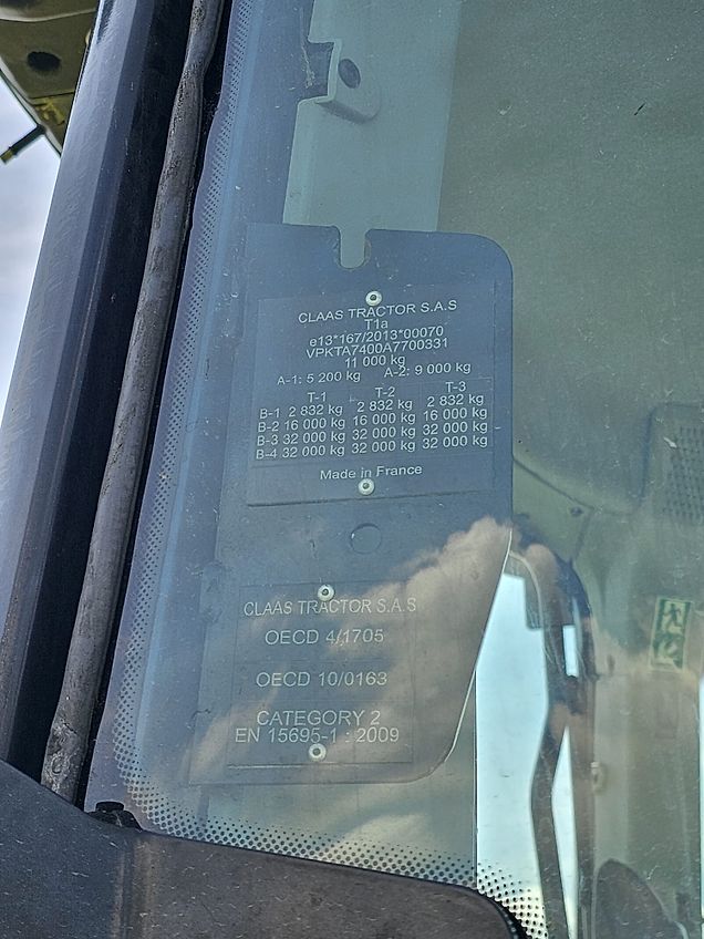 Claas Arion 630 Cis+Cmatic