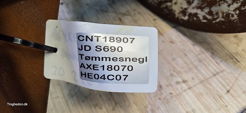 John Deere S690 (Spare part/Reservedel/Ersatzteil)