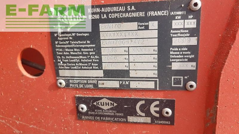 Kuhn euromix 1070