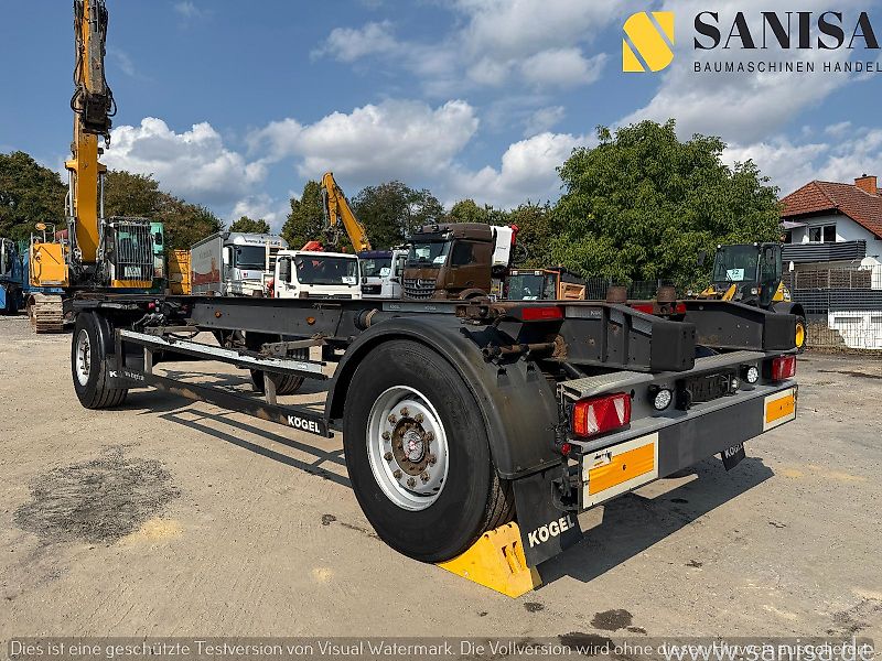 Kögel AW18/Wechselfahrgestell/BDF/Pneumatik