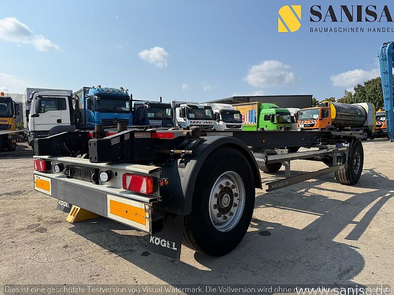 Kögel AW18/Wechselfahrgestell/BDF/Pneumatik