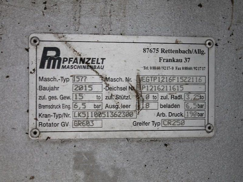 Pfanzelt 1577