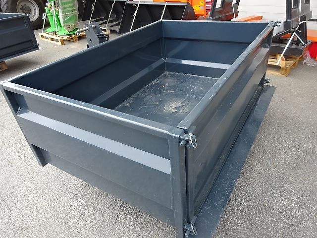 SVD- Heckcontainer hydraulisch kippbar- 1,6 Meter // 1,8 Meter // 2 Meter Heckcontainer - hydraulisch kippbar - 1,4 Meter 1,6 Meter - 1,8 Meter - 2 Meter - Dreipunkt/ Gabelanbau
